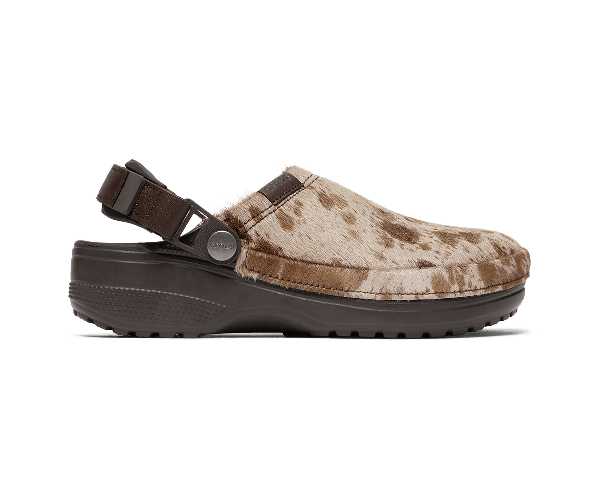 Crafted Pony Hair Clog - Espresso