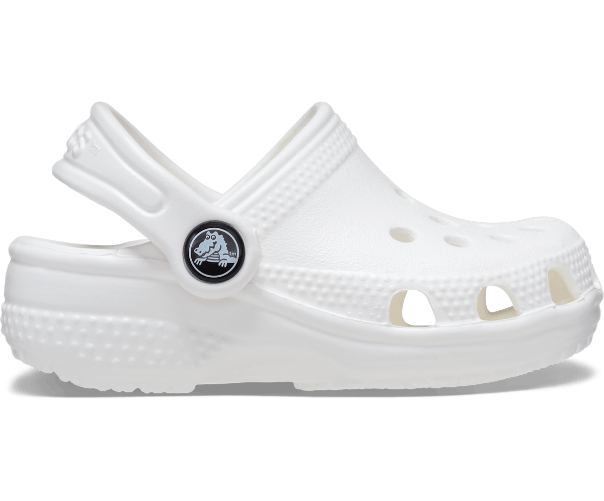 Infant Crocs LittlesClog - White