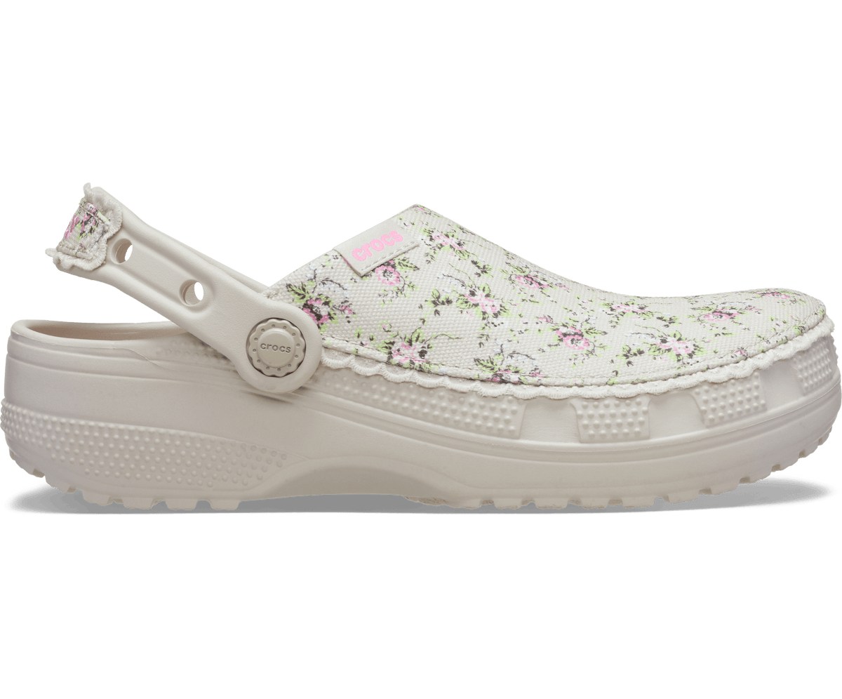 Kids' Crafted Ditsy Floral Clog - Cocoa CrÃ¨me