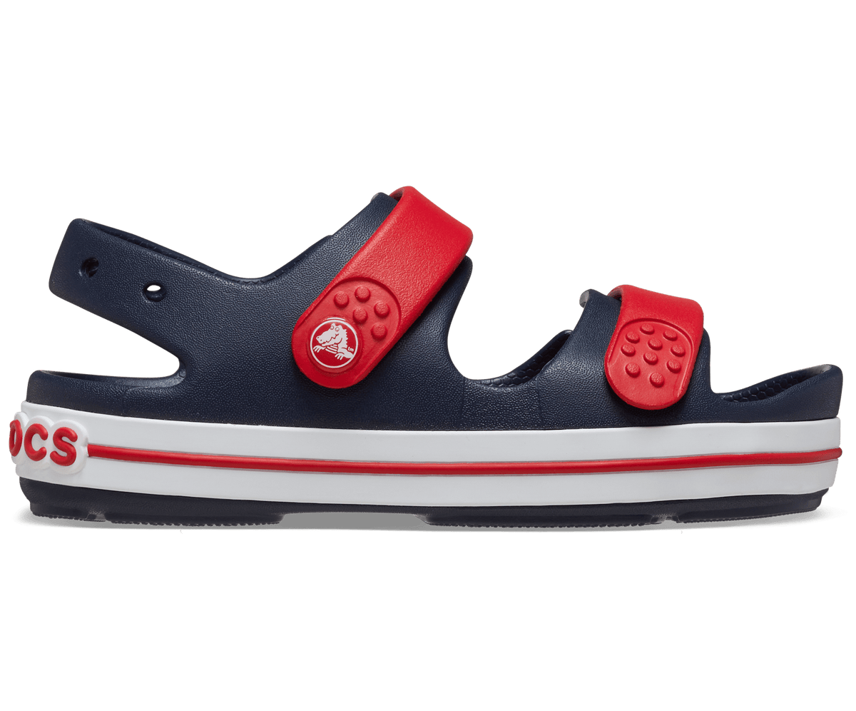 Kids' CrocbandCruiser Sandal - Navy / Varsity Red
