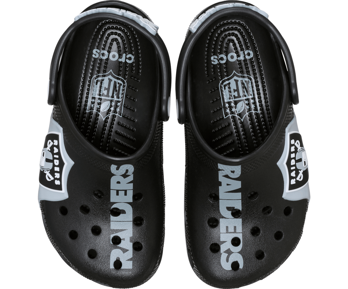 KidsNFL Las Vegas Raiders Graphic Classic Clog - Multi