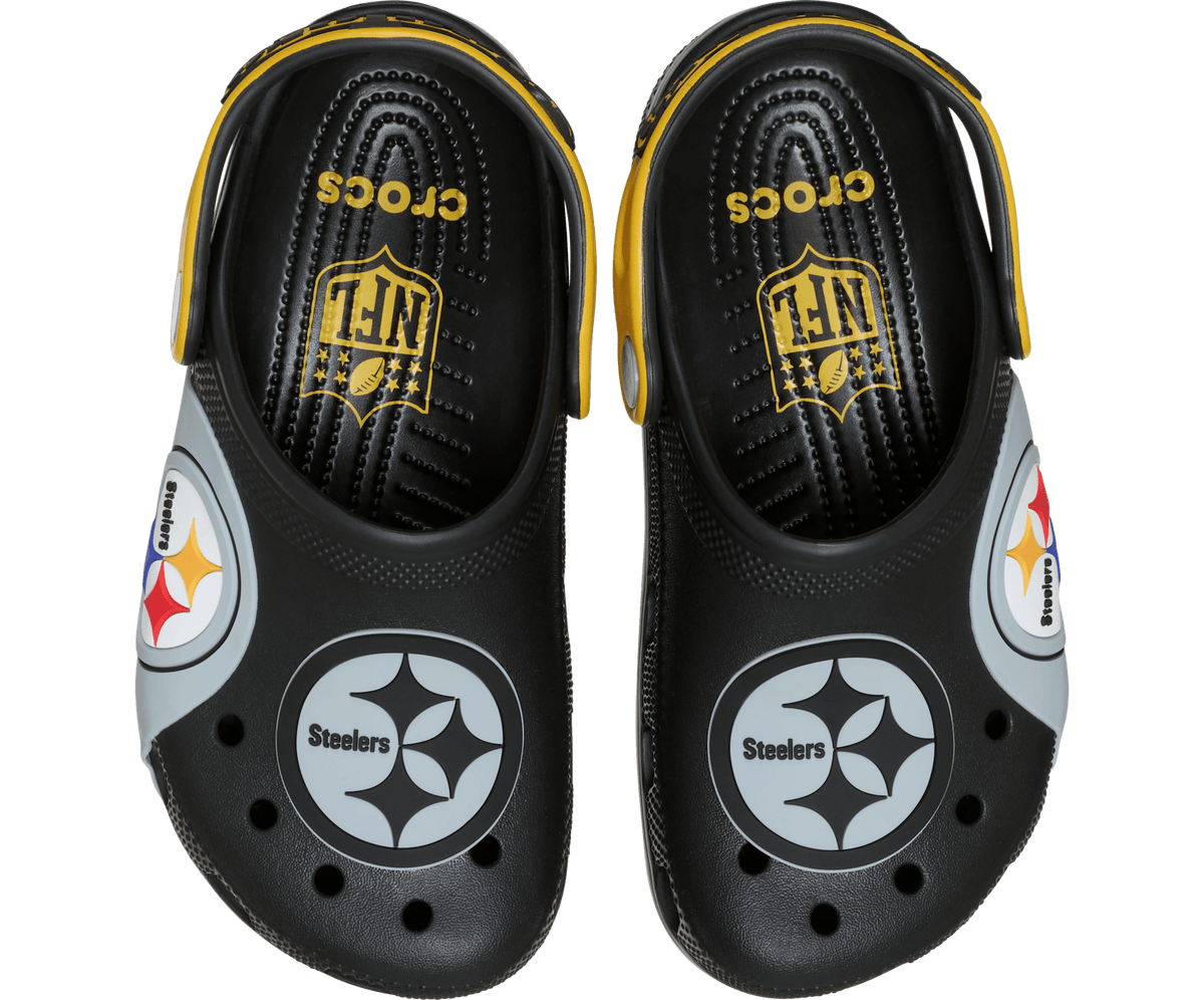 KidsNFL Pittsburgh Steelers Graphic Classic Clog - Multi