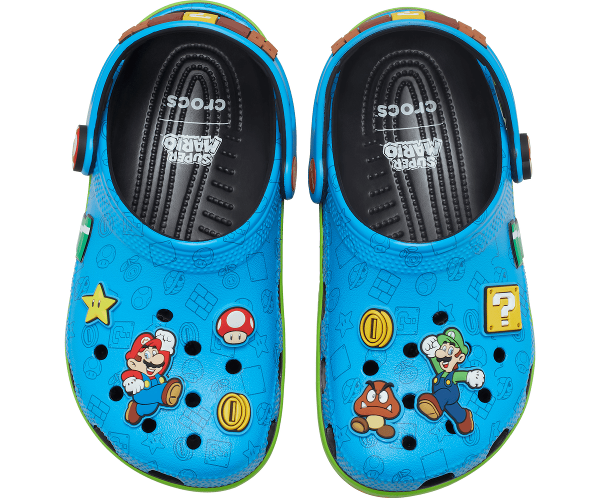 Kids Super MarioCore Classic Clog - Multi
