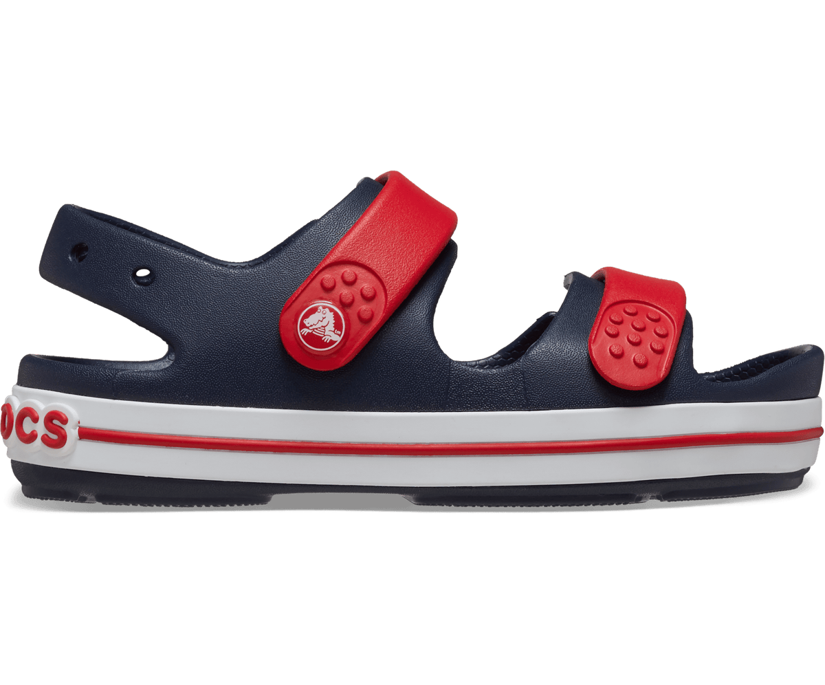 Toddler CrocbandCruiser Sandal - Navy / Varsity Red
